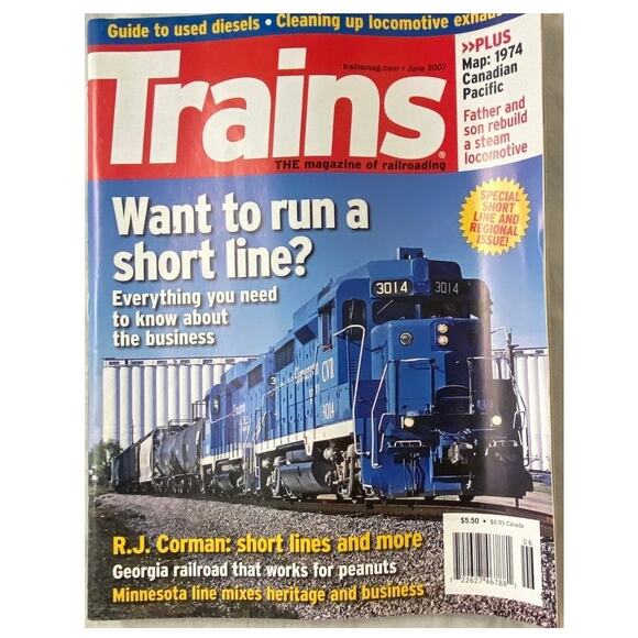 Lot 4 Trains May Jun Jul Aug 2007 Magazine Street Car Locomotive Track Railroad - Picture 5 of 11